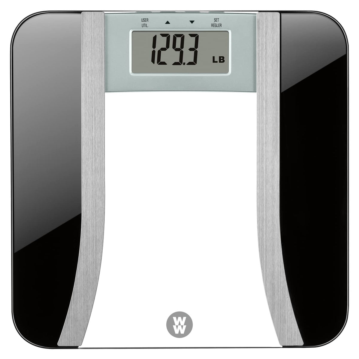 WW Scales by Conair WW709NFC Digital Body Analysis Glass Scale Black