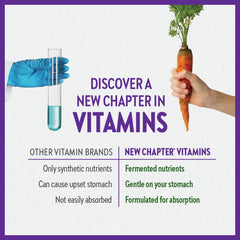 New Chapter Women's Multivitamin for Immune, Beauty + Energy Support with Fermented Nutrients - Every Woman's One Daily, Made with Organic Vegetables & Herbs, Non-GMO, Gluten Free, 30 Count
