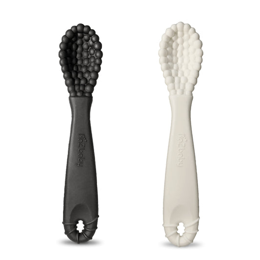RaZbaby - RaZberry Spoon 2pack - Black/White