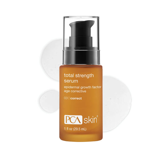 PCA SKIN Total Strength Serum, Aging Skin Strengthener, 1 Fl Oz