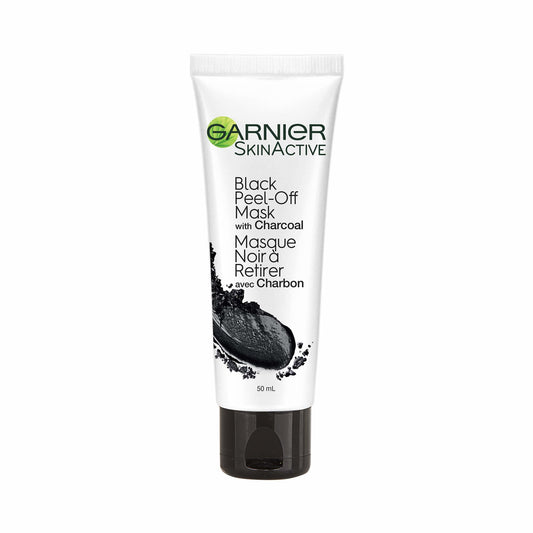 Garnier Pure Active Charcoal Peel-off Mask Cleanser for Combination To Oily Skin, 50 mL