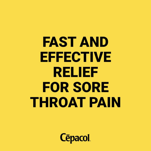 Cepacol Sensations Sore Throat and Blocked Nose, Sore Throat lozenges 16 count