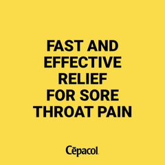 Cepacol Sensations Sore Throat and Blocked Nose, Sore Throat lozenges 16 count