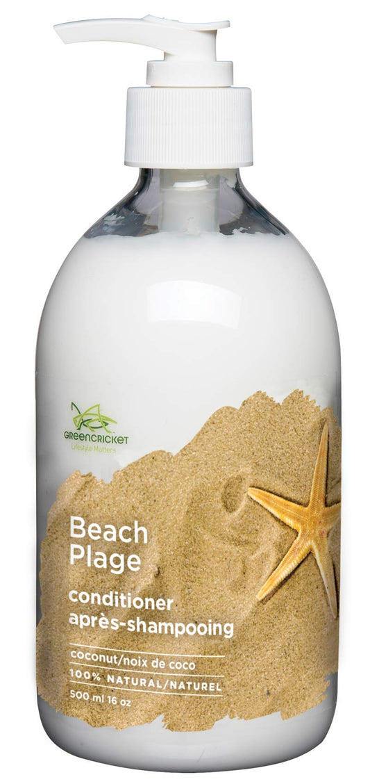 Green Cricket 100-Percent Natural Coconut Conditioner 500 ml Bottle