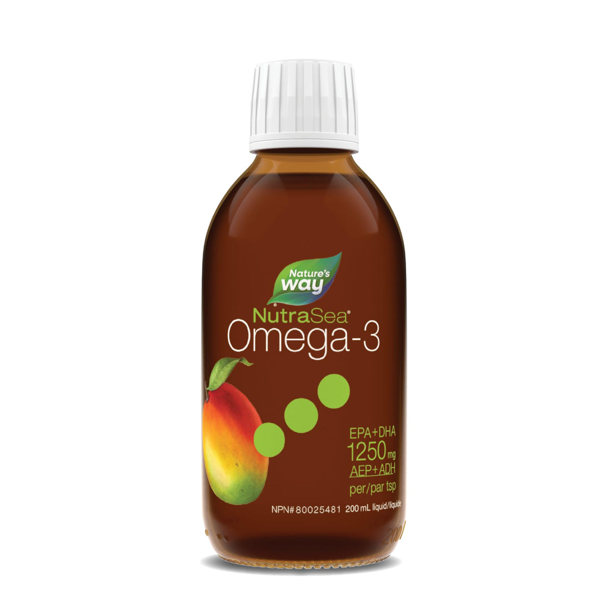 NutraSea Mango Health Supplement, 200 Milliliter