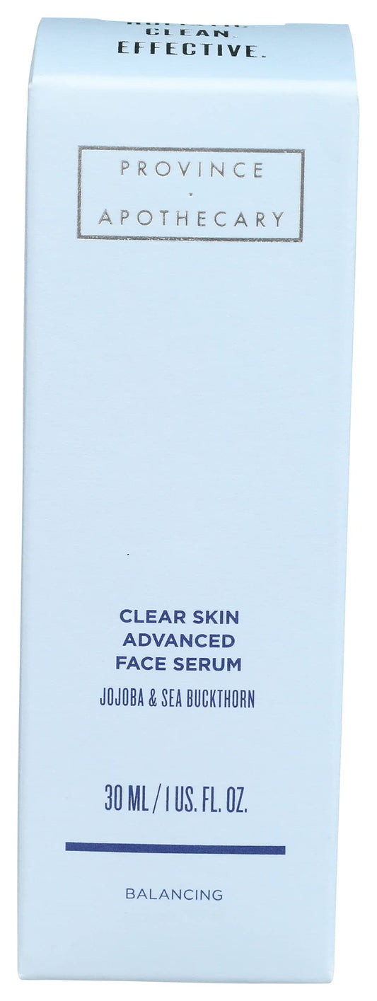 Province Apothecary Clear Skin Advanced Face Serum, 1 Fl Oz
