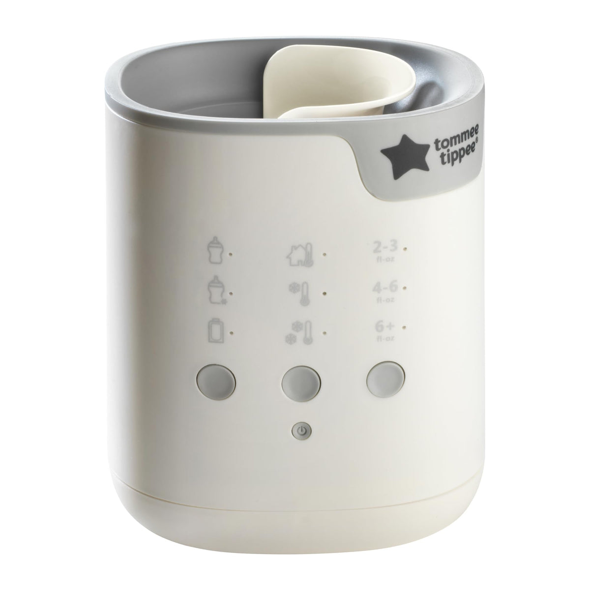 Tommee Tippee New & Improved- Tommee Tippee 3 in 1 Advanced Bottle & Pouch Warmer, Breast Milk Safe, Formula Safe, Accurate Temperature Control, BPA Free - White