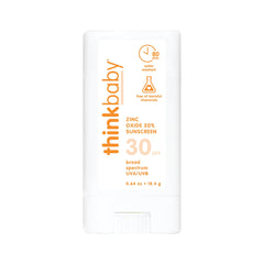 Thinkbaby Sunscreen Stick, Orange/White, 0.64 Oz