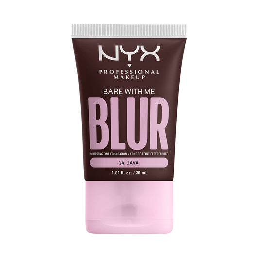 NYX PROFESSIONAL MAKEUP, Bare With Me, Tint Foundation, Medium buildable coverage, 12h hydration, Lightweight matte finish - 24 JAVA