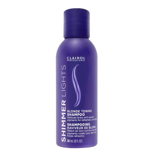Clairol Professional Shimmer Lights Purple Shampoo | 2 f. oz| 60 ml
