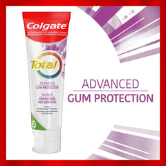 Colgate Total Gum Protection Toothpaste, 70 mL – Multi-Benefit Whitening Toothpaste for Sensitive Teeth, Fresh Breath, Plaque Control & Enamel Protection | Colgate Total Deep Clean
