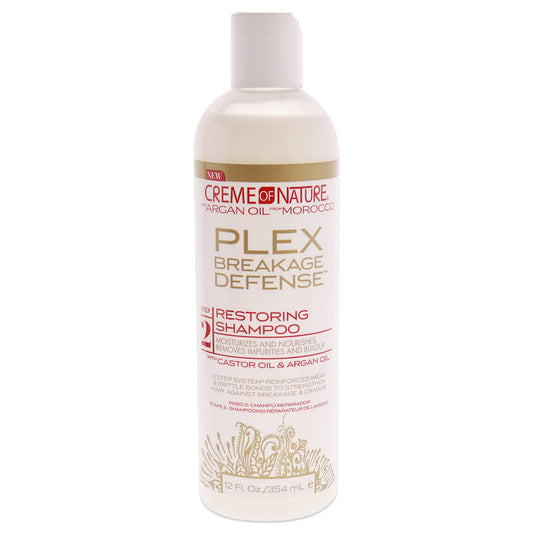 Lottabody Creme of Nature Plex Breakage Defense Restoring Shampoo Shampoo Unisex 12 oz