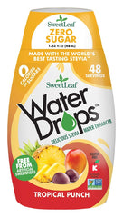 SweetLeaf Tropical Punch Water Drops Stevia Water Enhancer, 48 ml (Pack of 1