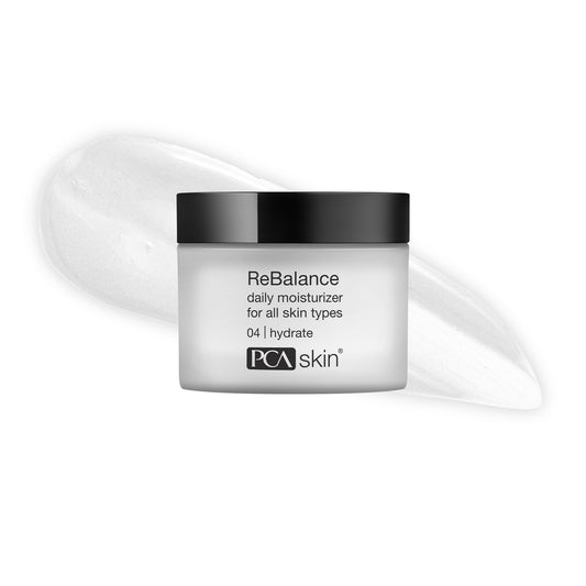 PCA SKIN ReBalance Daily Face Moisturizer - Moisturizing Facial Cream with Antioxidants & Hydrating Niacinamide for Normal / Sensitive Skin (1.7 oz)