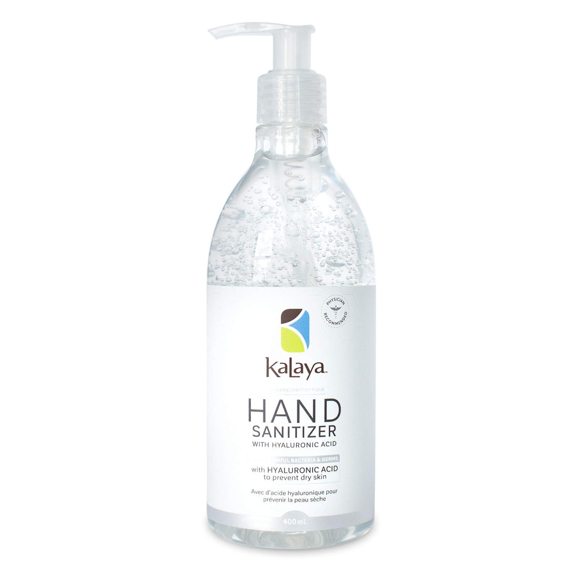 Kalaya ANTISEPTIC Hand Sanitizer with Hyaluronic Acid 400 milliliter