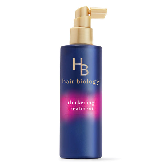 Hair Biology Thickening Spray with Caffeine and Biotin for Thicker, Fuller and Stronger Hair, 190 mL