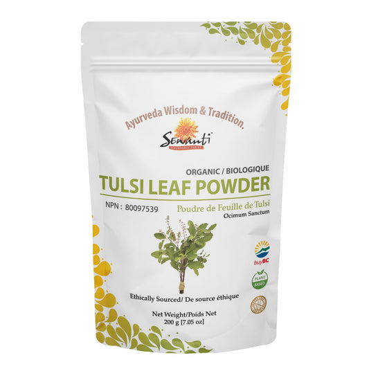 Sewanti Organic Tulsi Powder, NPN 80097539, 200g