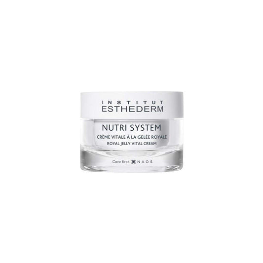 Institut Esthederm - Royal Jelly Vital Cream - High-nutrition Revitalizing Cream, All Skins Types, 50 mL.