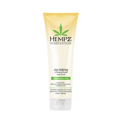HEMPZ Age Defying Herbal Body Scrub, Off White, Vanilla/musk, 9 Fl Oz