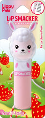 Lip Smacker Lippy Pal Flavored Clear Balm Strawberry, Straw-ma-Llama berry, 0.14 Ounce