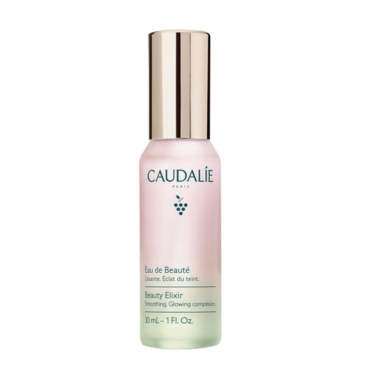 Caudalie Beauty Elixir Face Mist: Toner That Tightens Pores + Reduces Dullness + Sets Makeup - 30 mL