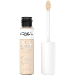 L’Oréal Paris True Match Radiant Serum Concealer, Brightening Under Eye Concealer for Dark Circles with 1.5% Hyaluronic Acid and Caffeine, C2, 10 mL