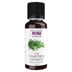 NOW Essential Oils, Rosemary Oil, Purifying Aromatherapy Scent, Steam Distilled, 100% Pure, Vegan, Child Resistant Cap, 30mL
