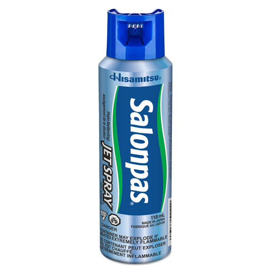 Salonpas Pain Relieving Jet Spray, 118 ml