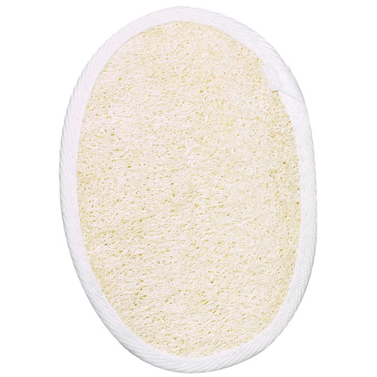 ForPro Loofah Mitt, Exfoliating Body Scrubber for Bath, Spa and Shower, Large Loofah Sponge, 4" x 6"