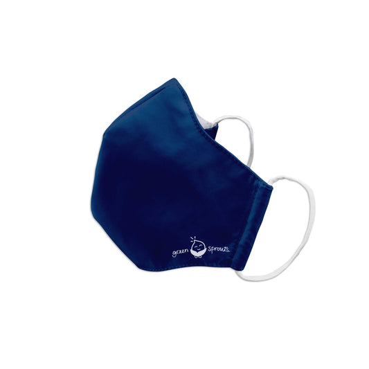 iPlay by Green Sprouts Reusable Face Mask, Navy (Medium), Adult Medium (379900)