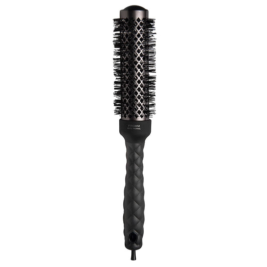 Fromm Elite Thermal Ceramic x Ionic 1.25 Inch Round Hair Brush for Expert Blowouts, Hair Drying, Extended Barrel for Anti-Static Styling, Smoothing, Straightening, and Shine, Ideal for Short Hair