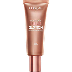 L’Oréal Paris True Match Lumi Glotion Natural Glow Enhancer for Face & Body, Instantly Hydrates and Illuminates Skin, Sheer Color Tint, Offers a Sunkissed Glow, 904 Deep, 40 mL