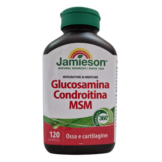 Glucosamine Chondroitin MSM 1,300 mg Ultra-Strength Caplets - Gluten-Free