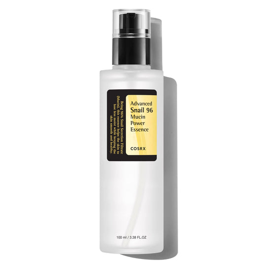 COSRX Snail Mucin 96% Power Repairing Essence 3.38 fl.oz, Hydrating Serum for Face with Snail Secretion Filtrate, Mothers day gifts for mom, Korean Skin Care