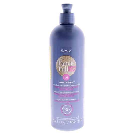 Roux Fanci-Full Rinse Instant Hair Color - 19 Sweet Cream Hair Color Unisex 15.2 oz