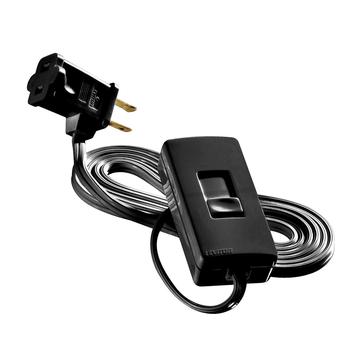 Leviton 300-watt Tabletop Slide Control Lamp Dimmer, TBL03-10E, Black