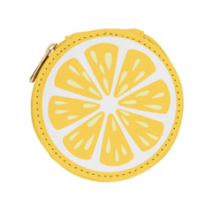 Miamica Women's Pill Case, Lemon Round, Yellow