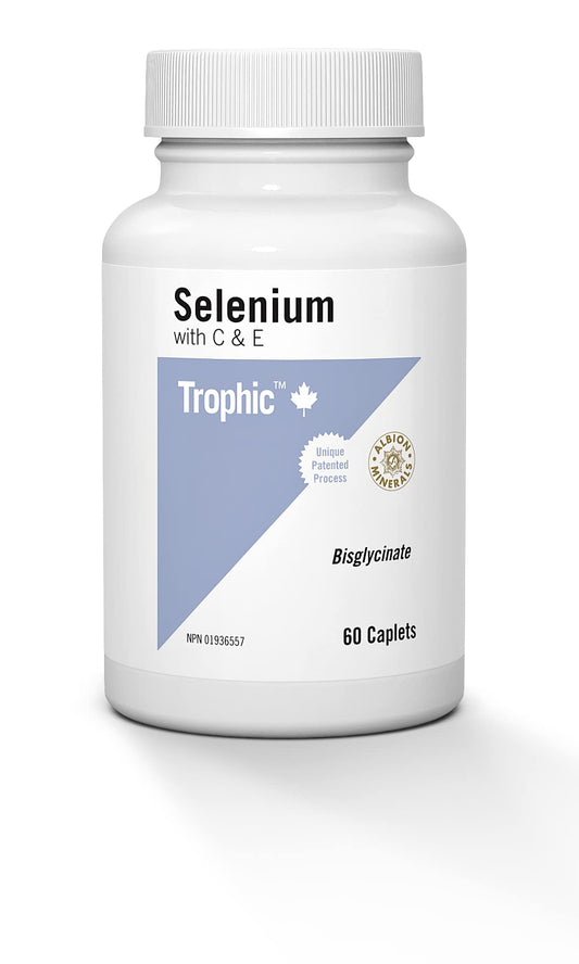 Trophic Selenium with C & E, 60 Count