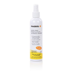 Medela Quick Clean Breast Pump and Accessory Sanitizer Spray