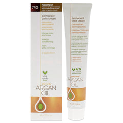 One n' Only One n Only Argan Oil Permanent Color Cream - 7RG Medium Tangerine Blonde Hair Color Unisex 3 oz