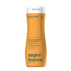 ATTITUDE Volume and Shine Hair Shampoo, Made in Canada, EWG Verified, For Thin Hair, Naturally Derived Ingredients, Vegan and Plant Based, Soy Protein And Cranberries, 473 mL