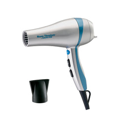 BaBylissPRO Nano Titanium Hairdryer, Ionic and Ceramic Blowdryer with 2 speeds, 3 heat settings and a built-in stand, 1700 Watts for Efficient Hair Drying
