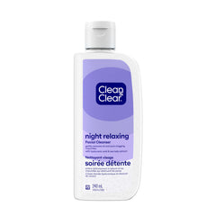 Clean & Clear night relaxing deep cleaning face wash, oil-free, 240 ml