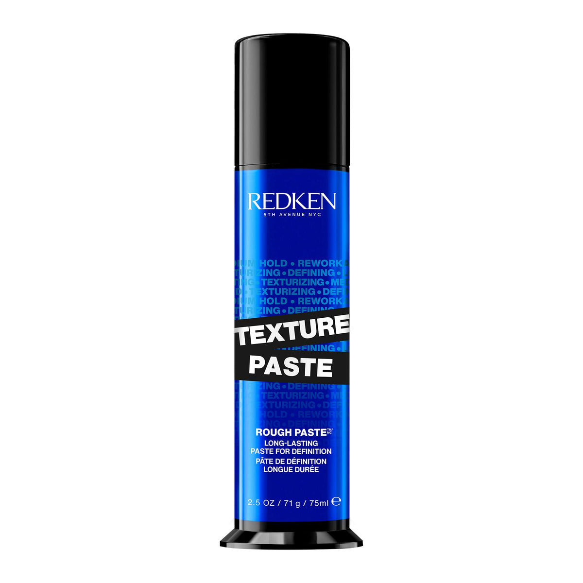 Redken Hair Styling Paste, Rough 12 Texturizing, For All Types, Provides Definition With Flexible Control, Moveable Hairstyle, Long-Lasting Texture, 75 ML