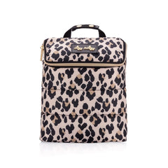ITZY RITZY Insulated Bottle Bag – Keeps Bottles Warm or Cool - Holds 3 Bottles and Features Interior Pocket for Ice Pack (Not Included), Leopard