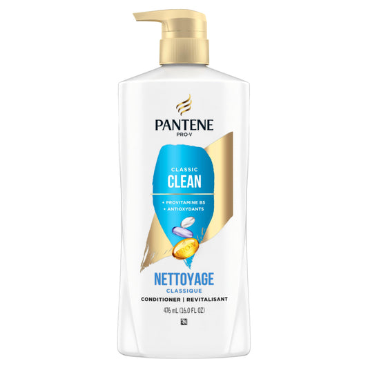 Pantene Classic Clean 72 HR Nourishment Conditioner, 476 mL