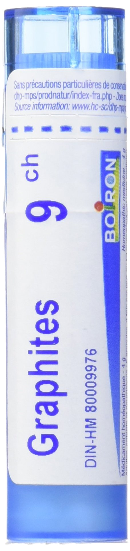 Boiron Graphites 9ch,Homeopathic medicine. Each tube contains 4 g (approximately 80 pellets)