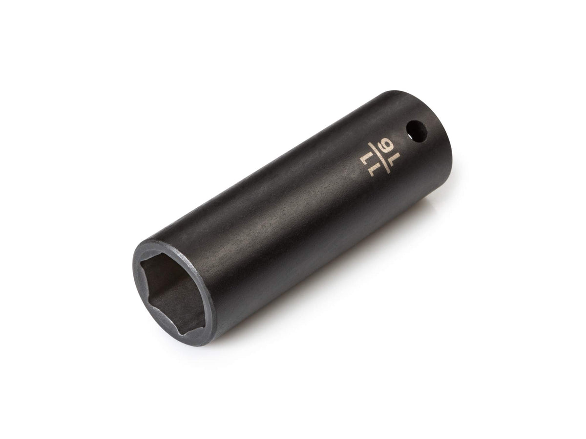 TEKTON 1/2 Inch Drive x 11/16 Inch Deep 6-Point Impact Socket | SID23017