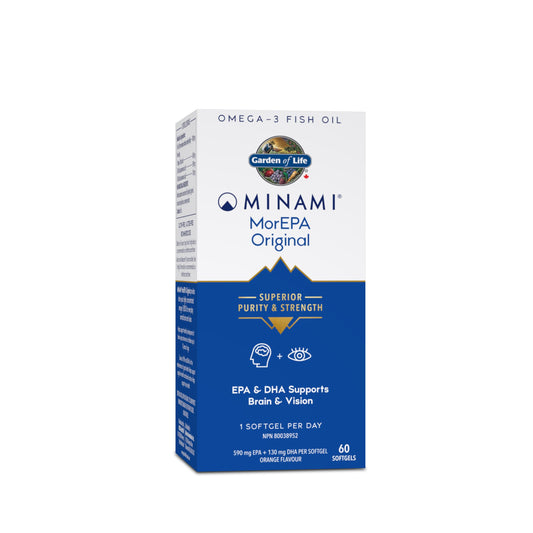 Minami MorEpa Optimal Epa/Dha Softgels, 60 Count, Orange
