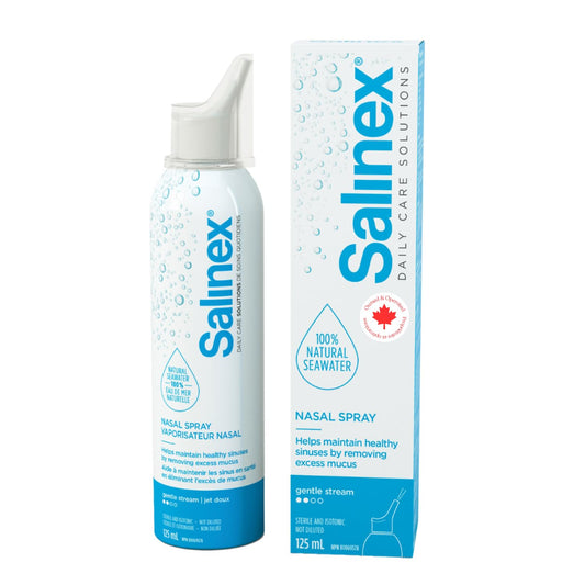 Salinex 100% Natural Seawater Nasal Spray | Gentle Stream | 125 ml